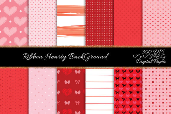 Creating Memorable Valentine's Projects with Ribbon Heart Seamless Patterns