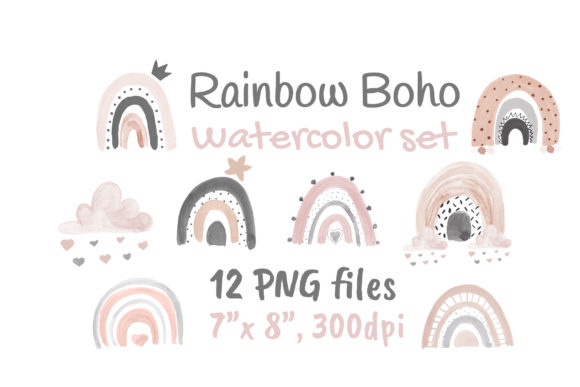 Designing with Boho Neutral Rainbow Blush Pink Modern Aesthetics