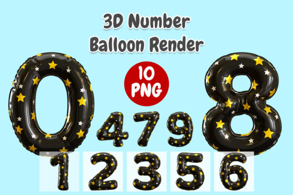 Elevating Visual Storytelling with High-Resolution 3D Numbering Balloon Lettering