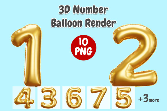 Elevating Visuals with Number Balloon 3d Lettering