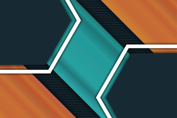 Evaluating the Hexagon Diagonal Background Blue Orange for Modern Digital Design