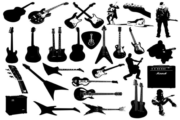 Integrating Guitar Silhouette Assets into Professional Design Workflows