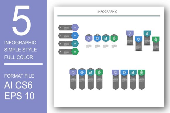 Mastering Visual Communication with the Infographic Template with 5 Style