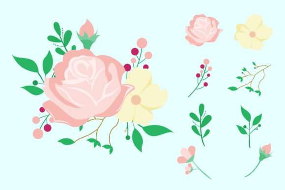 Unlocking Creative Potential with the 2D Flowers Bucket Digital Collection